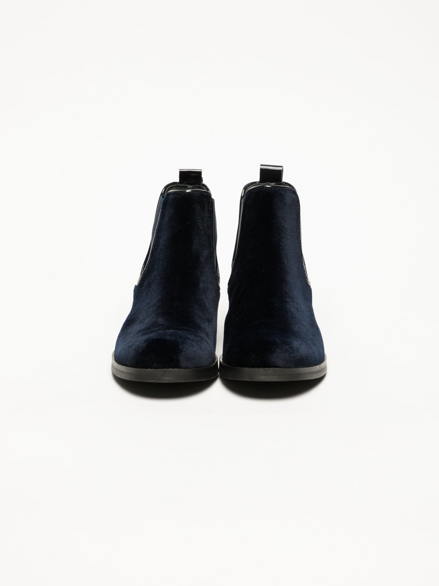 Foreva Navy Chelsea Ankle Boots